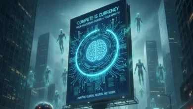 The Compute Era (Image generated using Gemini)
